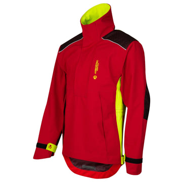 AT4460 - Heavy Duty Half Zip Breathedry® Smock - Red - Arbortec Forestwear