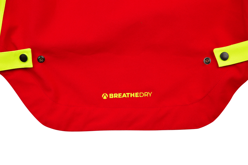 AT4460 - Heavy Duty Half Zip Breathedry® Smock - Red - Arbortec Forestwear