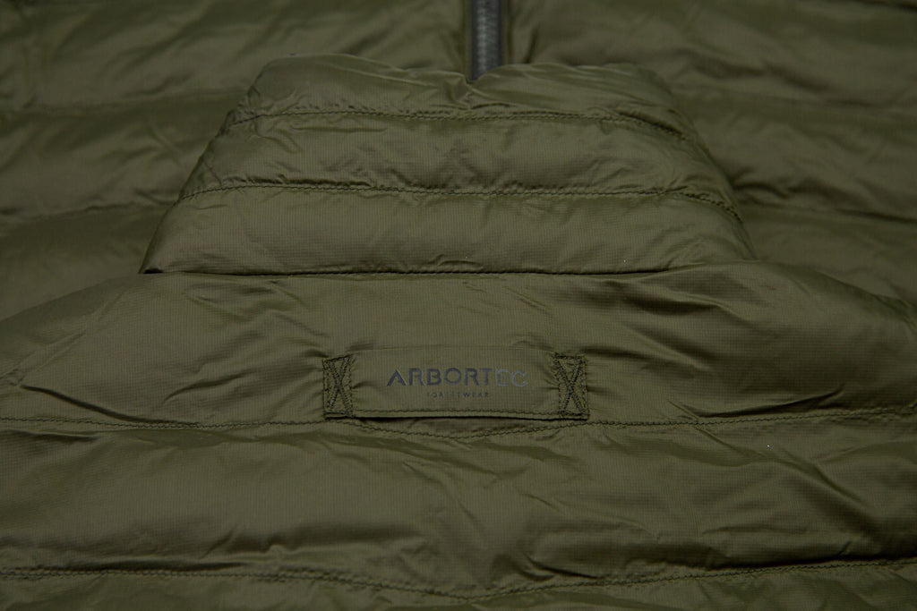 AT4600 - Reversible Puffer Jacket - Black/Olive - Arbortec Forestwear