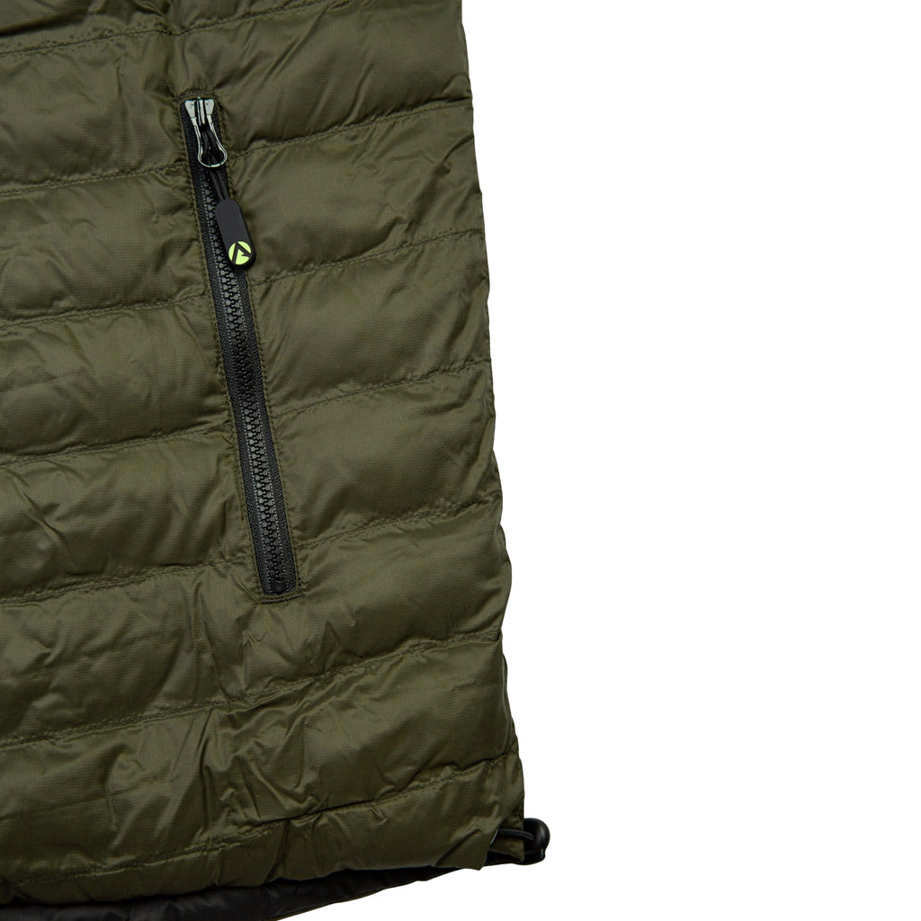 AT4600 - Reversible Puffer Jacket - Black/Olive - Arbortec Forestwear