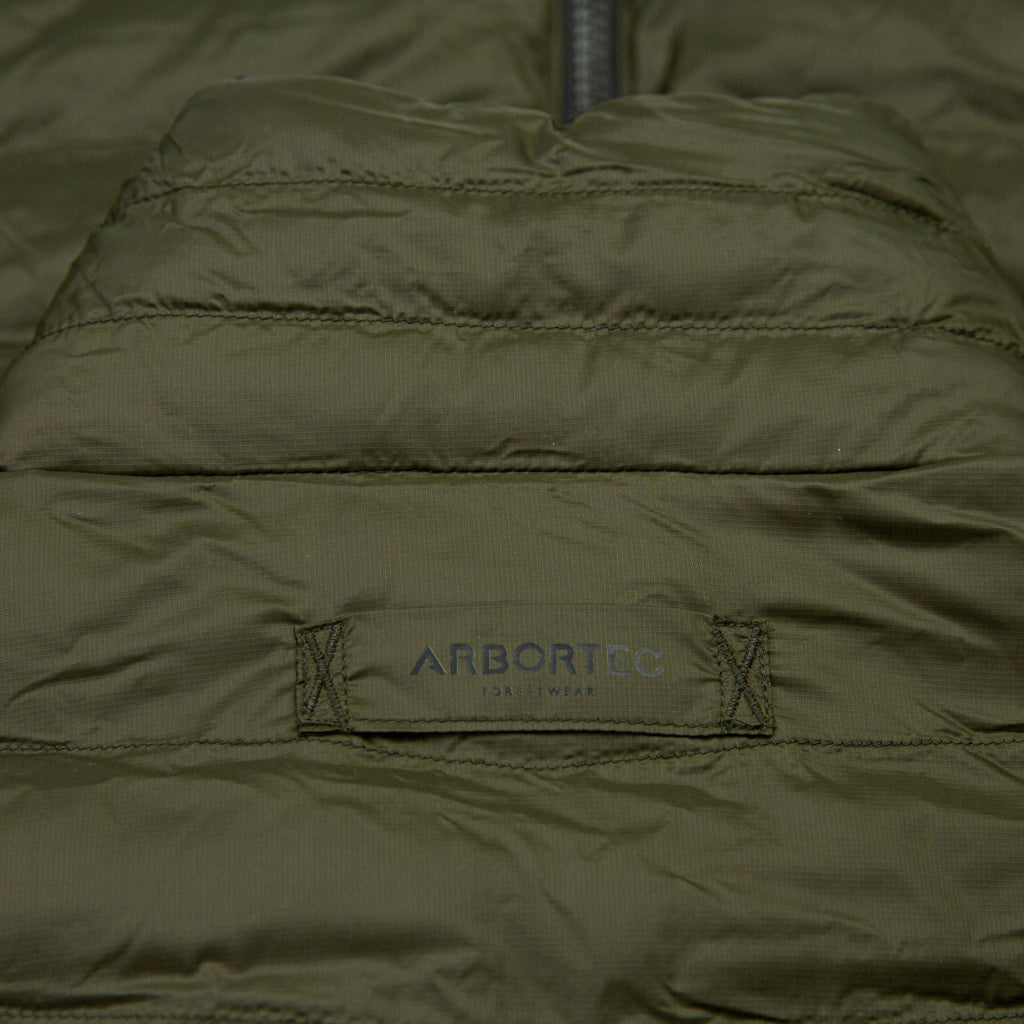 AT4600 - Reversible Puffer Jacket - Black/Olive - Arbortec Forestwear