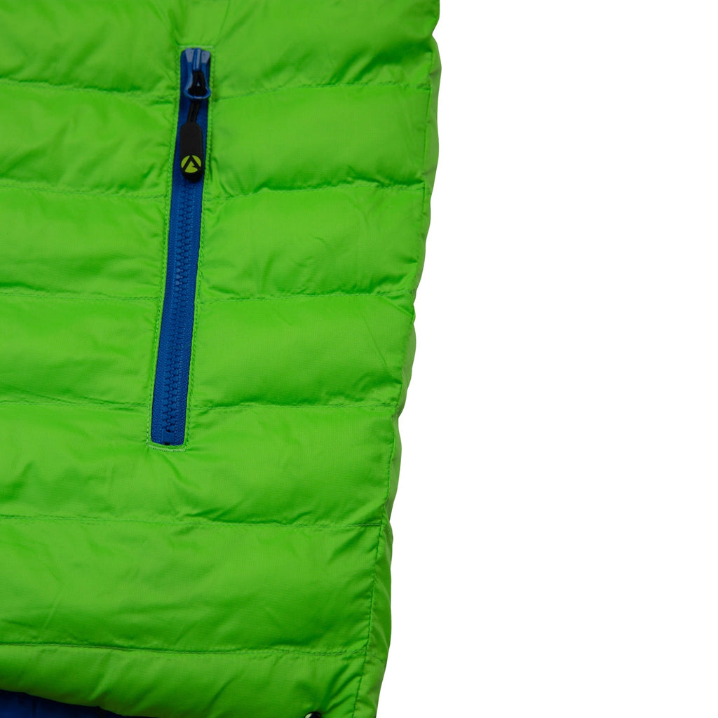 AT4600 - Reversible Puffer Jacket - Lime/Blue - Arbortec Forestwear