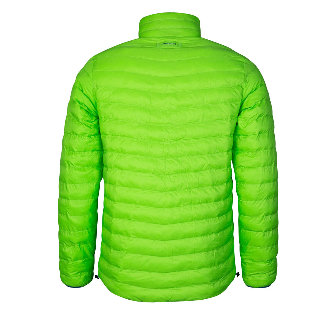 AT4600 - Reversible Puffer Jacket - Lime/Blue - Arbortec Forestwear