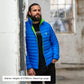 AT4600 - Reversible Puffer Jacket - Lime/Blue - Arbortec Forestwear