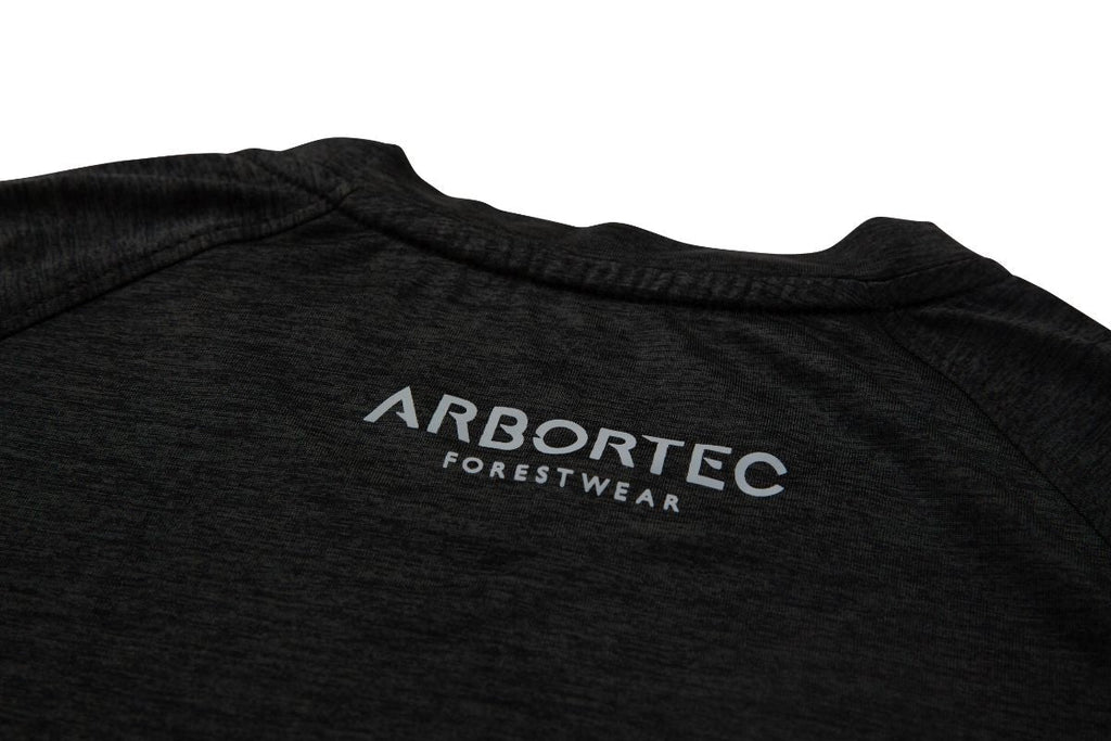 AT5002 Performance T - Shirt Short Sleeve - Black - Arbortec Forestwear