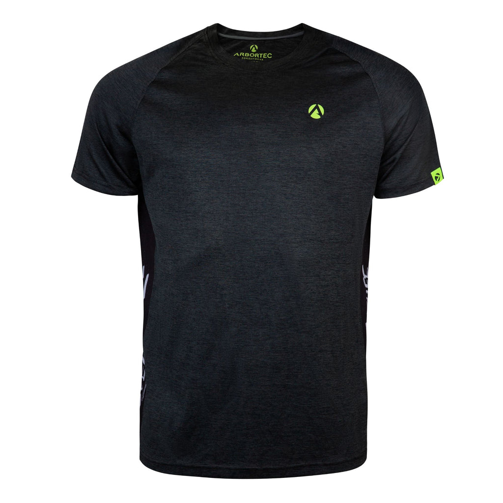 AT5002 Performance T - Shirt Short Sleeve - Black - Arbortec Forestwear