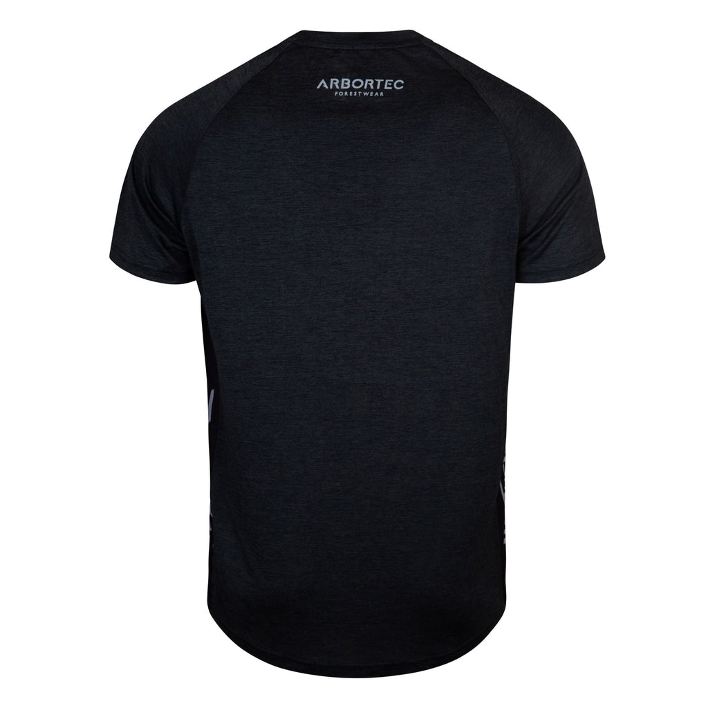AT5002 Performance T - Shirt Short Sleeve - Black - Arbortec Forestwear