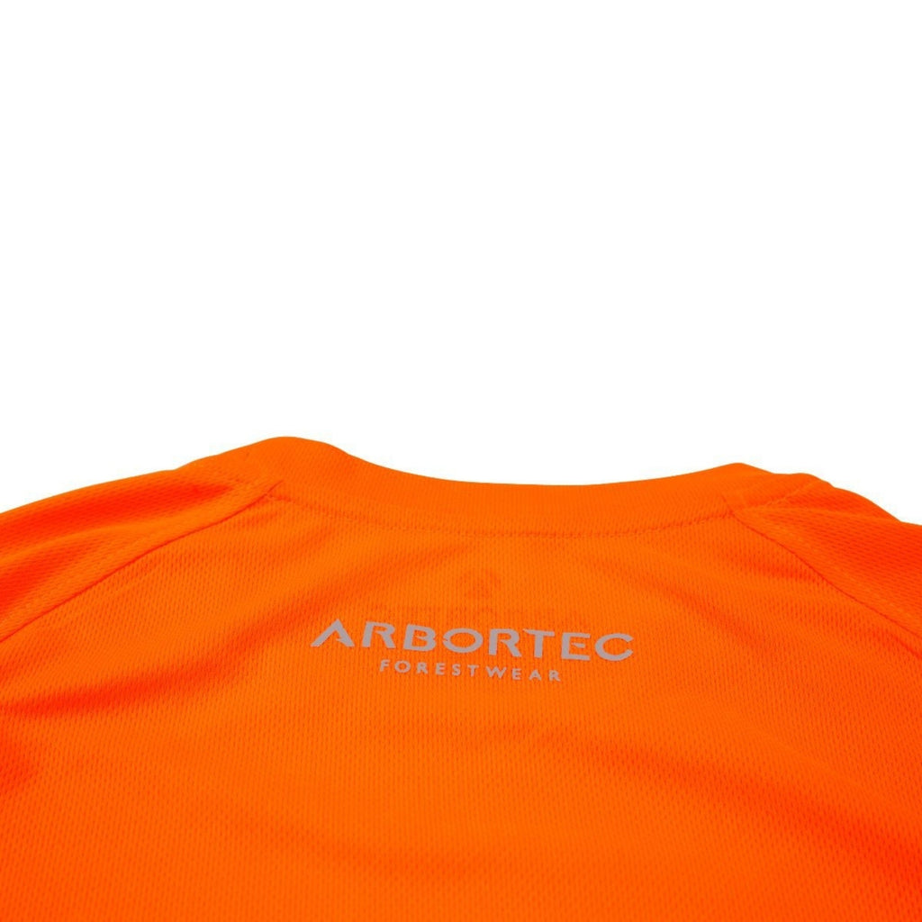 AT5002 Performance T-Shirt Short Sleeve - Hi - Vis Orange - Arbortec Forestwear