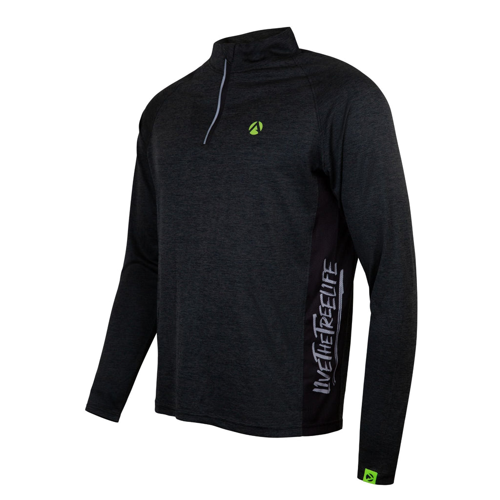 AT5003 Performance T - Shirt Long Sleeve - Black - Arbortec Forestwear