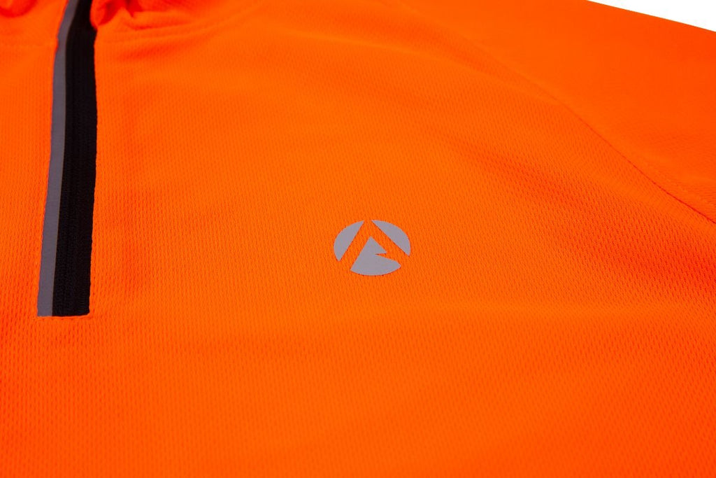 AT5003 Performance T - Shirt Long Sleeve - Hi - Vis Orange - Arbortec Forestwear