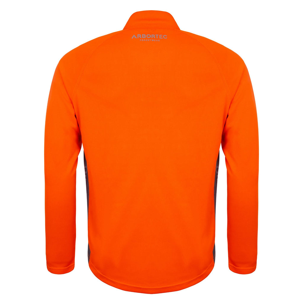 AT5003 Performance T - Shirt Long Sleeve - Hi - Vis Orange - Arbortec Forestwear