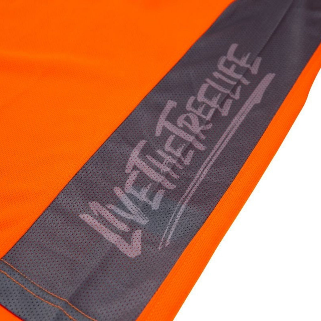 AT5003 Performance T-Shirt Long Sleeve - Hi - Vis Orange - Arbortec Forestwear