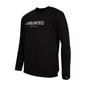 Black Long Sleeve T-Shirt (AWL/LTTL) - Arbortec Forestwear