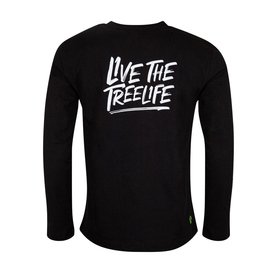 AT5007 Black Long Sleeve T-Shirt (AWL/LTTL) - Arbortec Forestwear