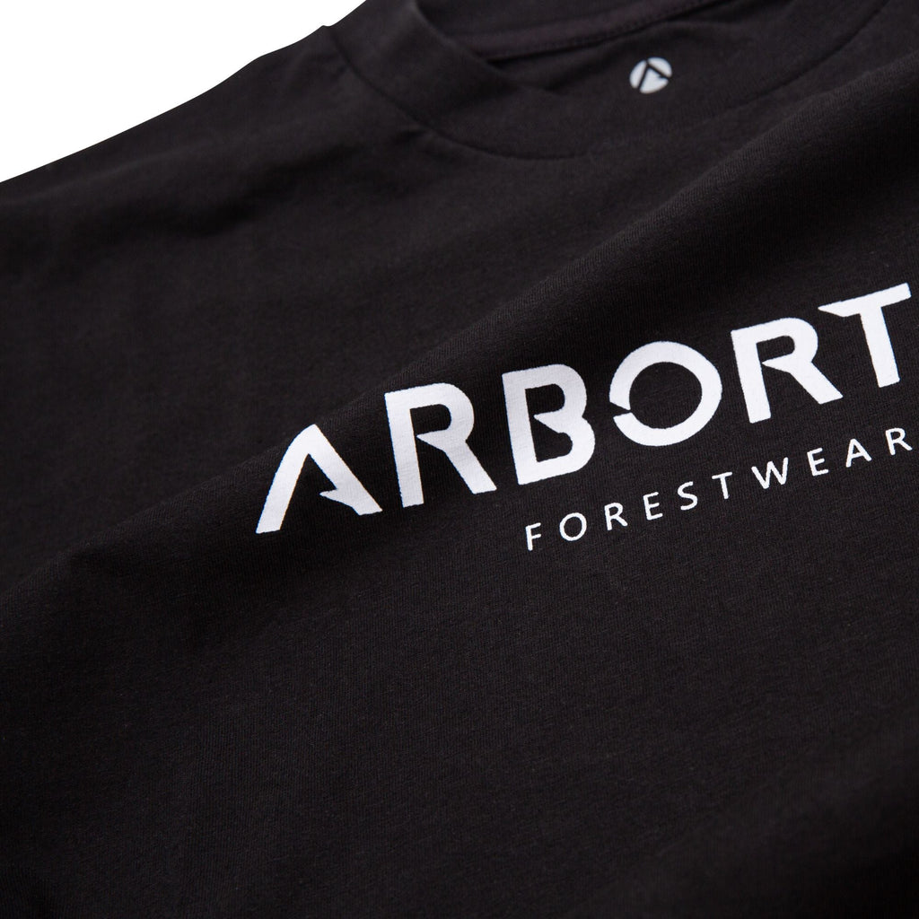 AT5007 Black Long Sleeve T-Shirt (AWL/LTTL) - Arbortec Forestwear