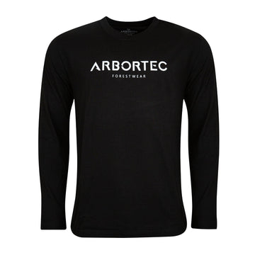 AT5007 Black Long Sleeve T-Shirt (AWL/LTTL) - Arbortec Forestwear