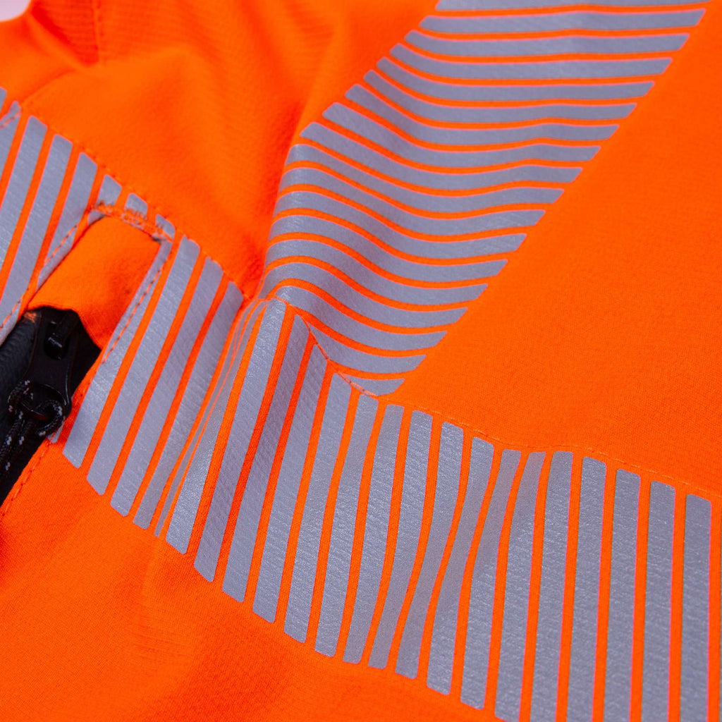 ATHV4000 Breatheflex Performance Work Jacket - Hi Vis Orange - Arbortec Forestwear
