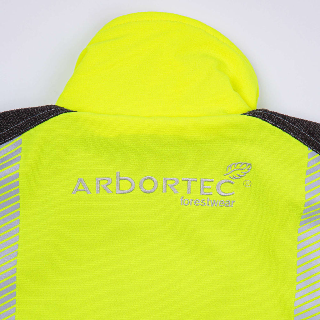 ATHV4000 Breatheflex Performance Work Jacket - Hi Vis Yellow - Arbortec Forestwear