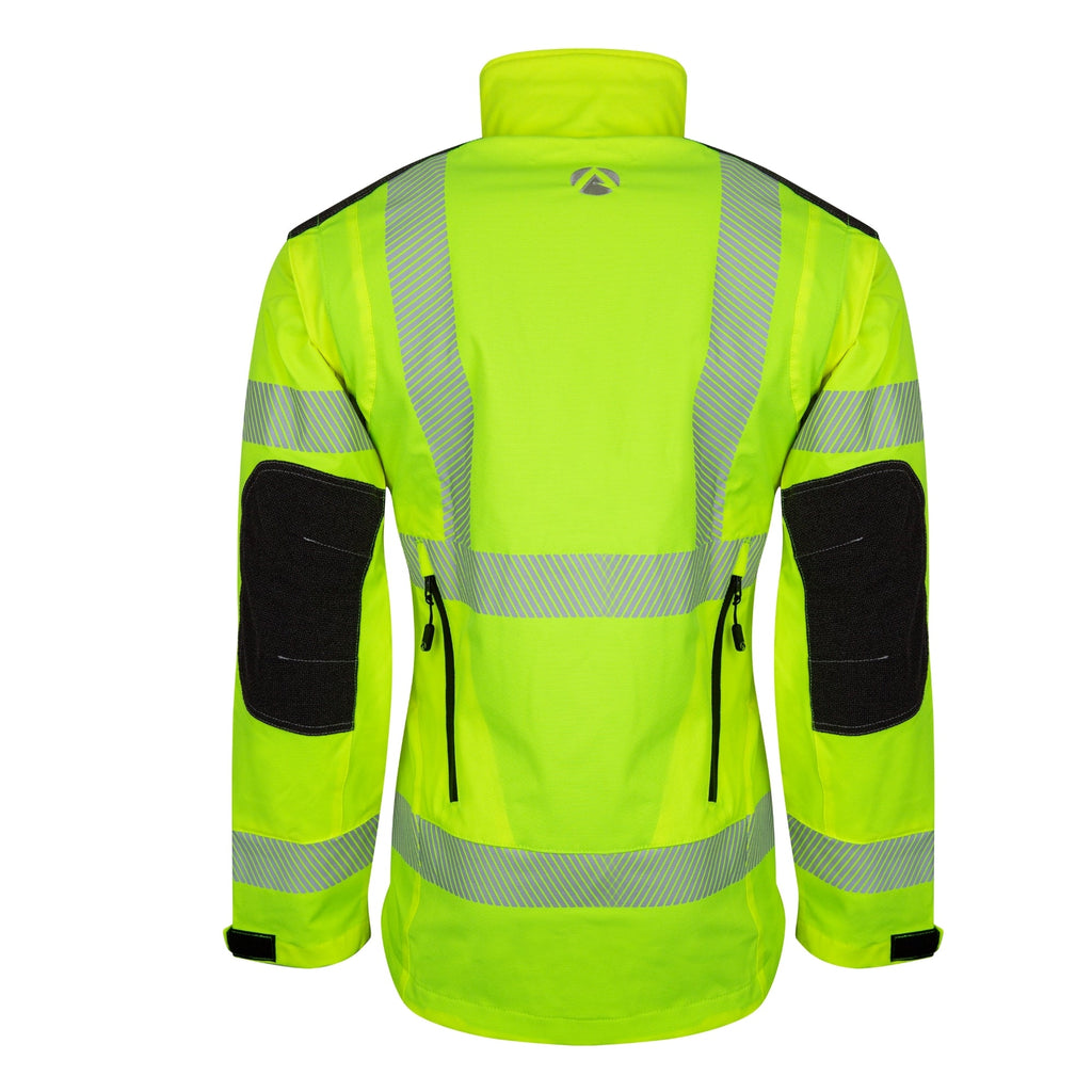 ATHV4000 Breatheflex Performance Work Jacket - Hi Vis Yellow - Arbortec Forestwear