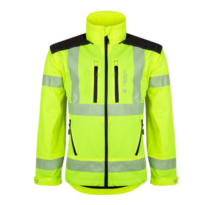 ATHV4000 Breatheflex Performance Work Jacket - Hi Vis Yellow - Arbortec Forestwear