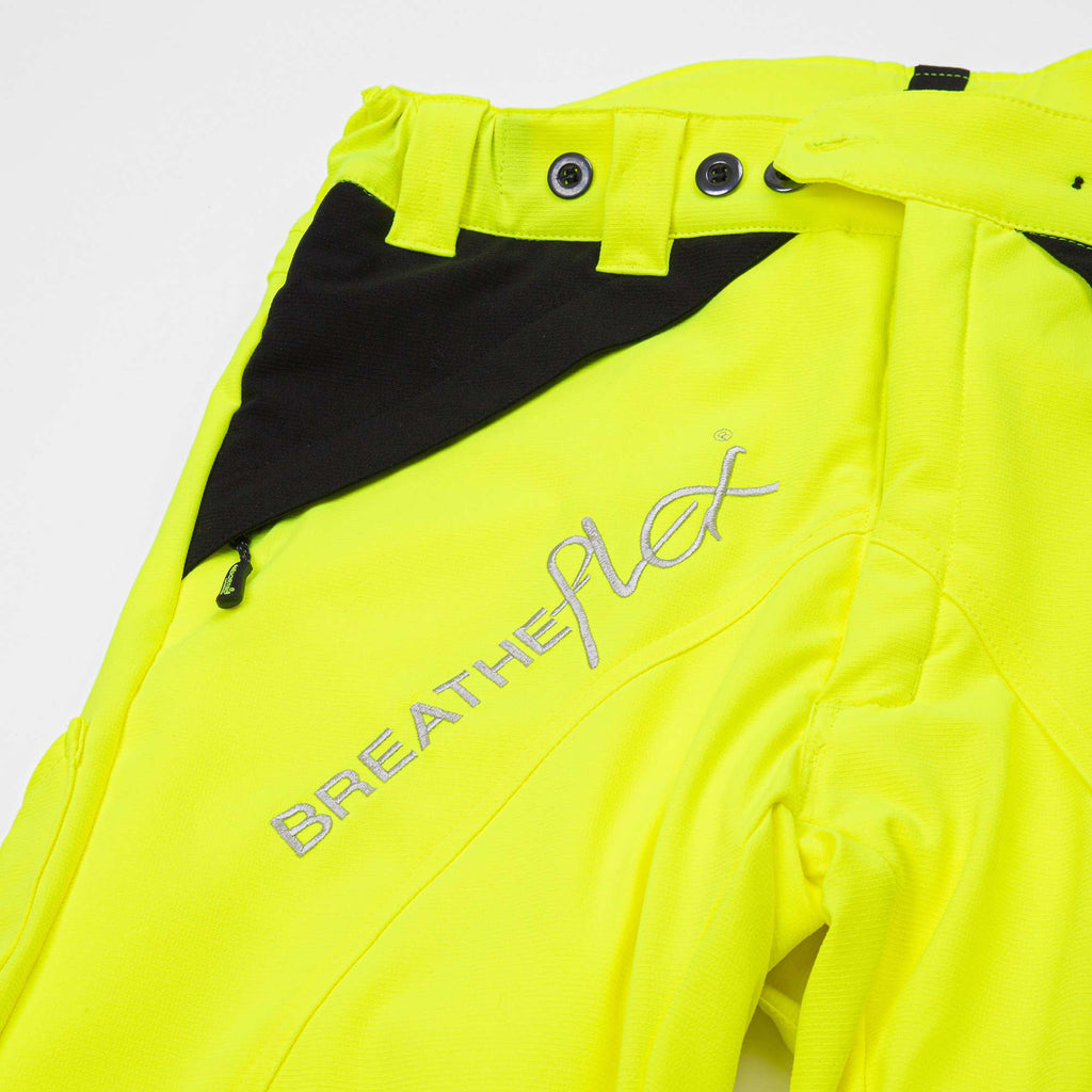 ATHV4010 Breatheflex Chainsaw Trousers Design A Class 1 - Hi-Vis Yellow - Arbortec Forestwear