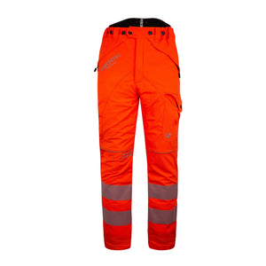 ATHV4035 Breatheflex Chainsaw Trousers Design C Class 3 - Hi Vis Orange - Arbortec Forestwear