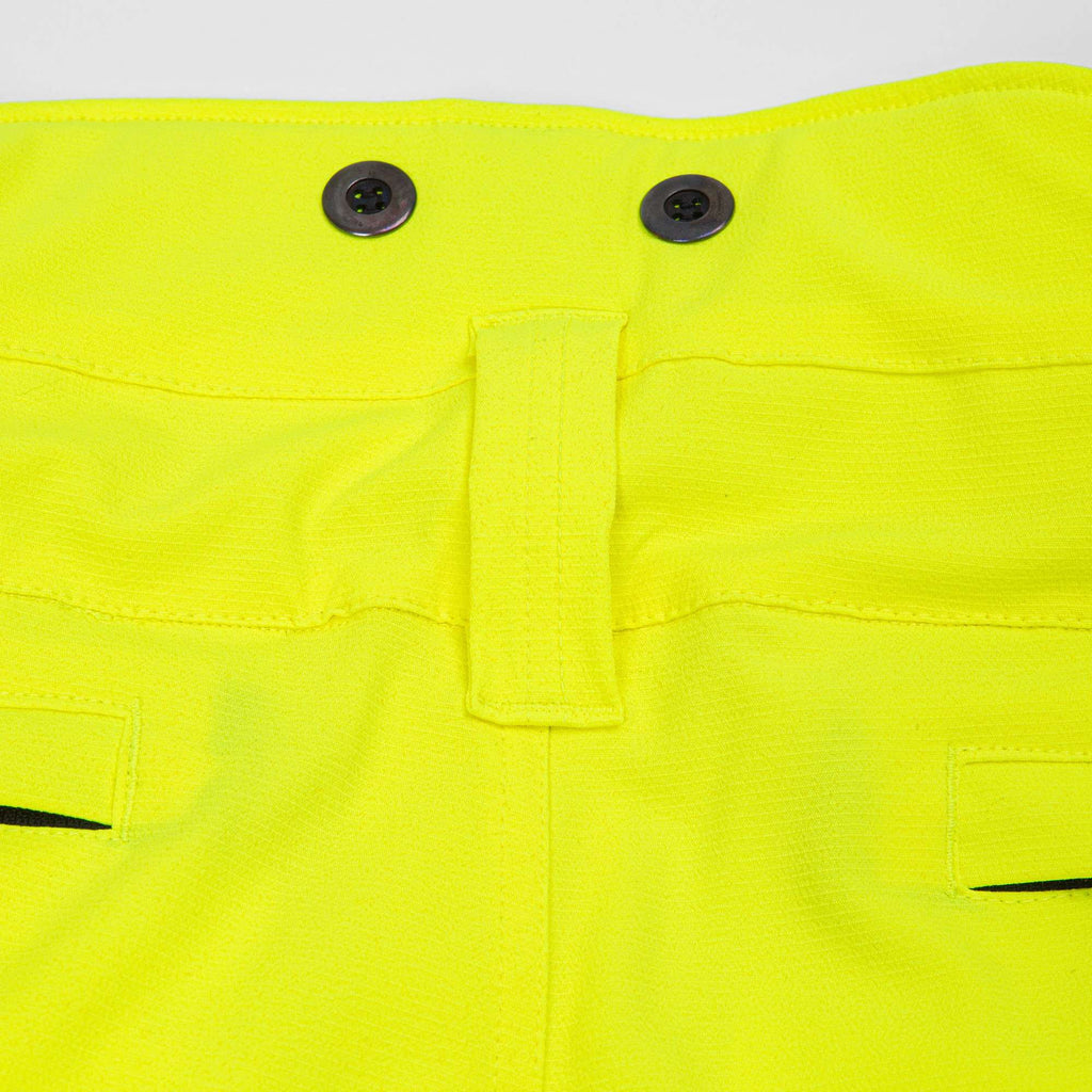 ATHV4050 Breatheflex Chainsaw Trousers Design C Class 1 - Hi-Vis Yellow/Kevlar - Arbortec Forestwear
