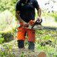 ATHV4060 Breatheflex Pro Chainsaw Trousers Design A Class 1 - Hi - Vis Orange - Arbortec Forestwear
