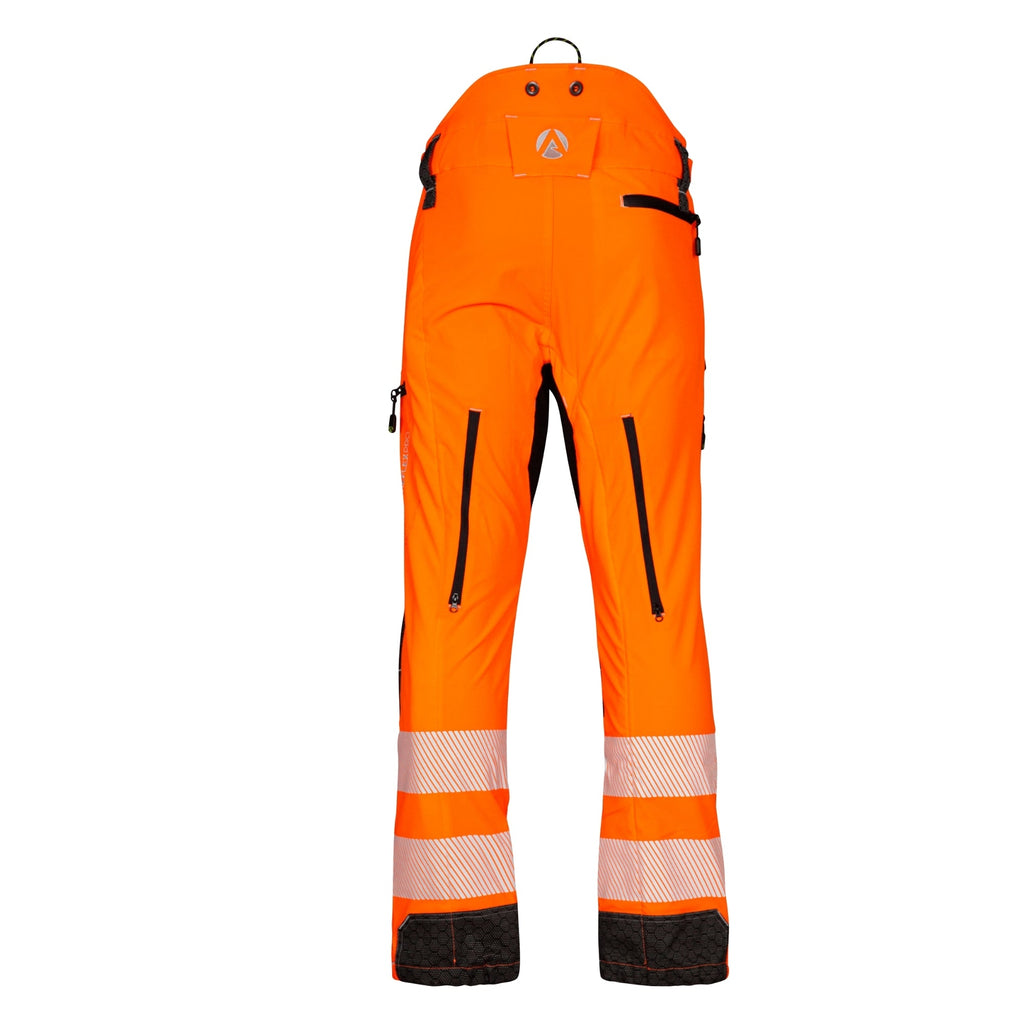 ATHV4060 Breatheflex Pro Chainsaw Trousers Design A Class 1 - Hi - Vis Orange - Arbortec Forestwear