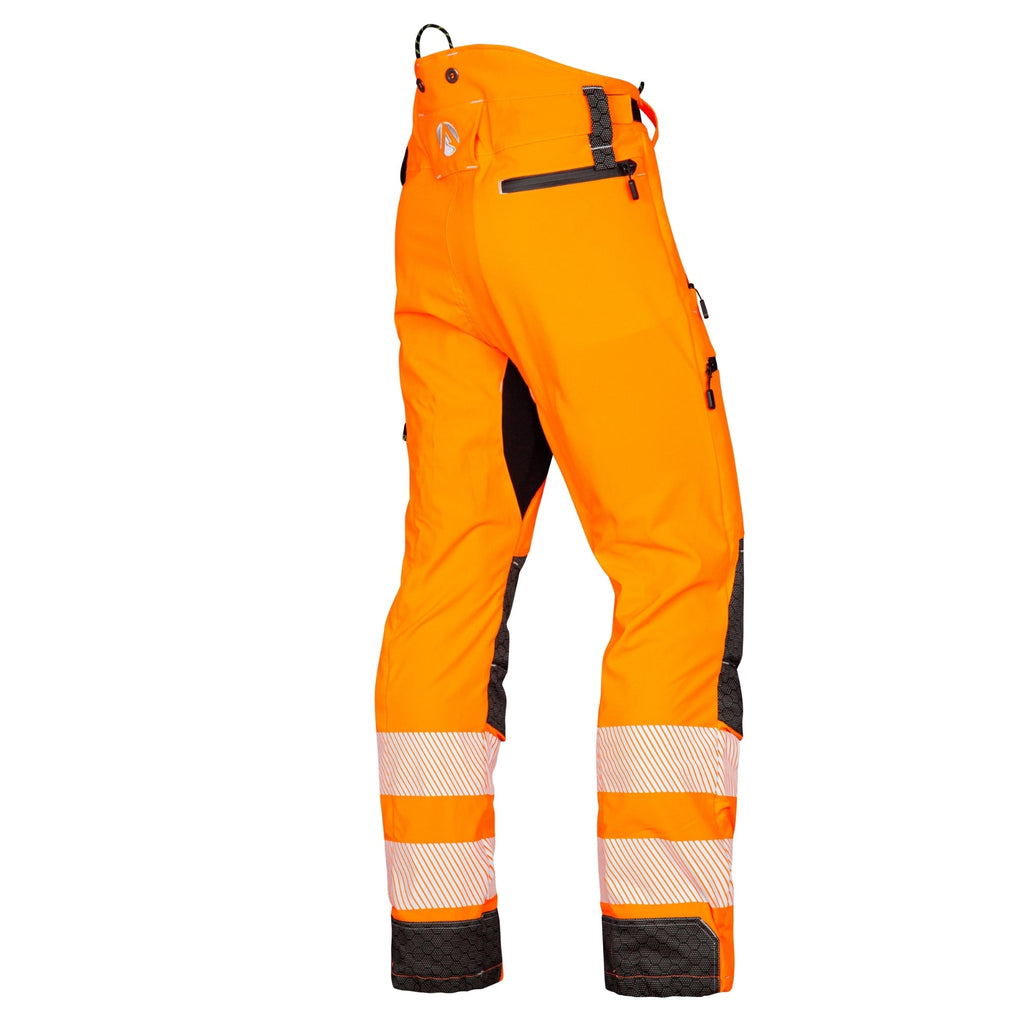 ATHV4060 Breatheflex Pro Chainsaw Trousers Design A Class 1 - Hi - Vis Orange - Arbortec Forestwear