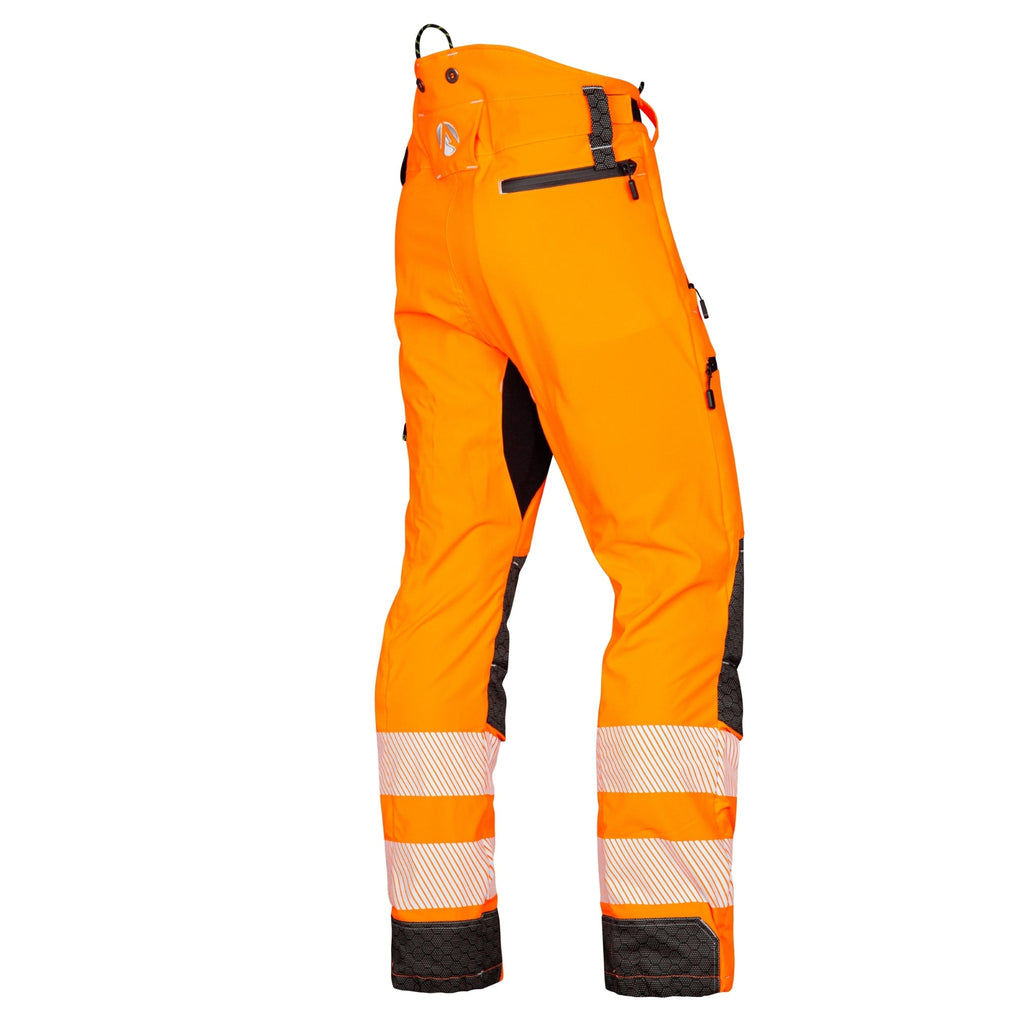 ATHV4070 Breatheflex Pro Chainsaw Trousers Design C Class 1 - Hi - Vis Orange - Arbortec Forestwear