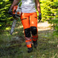 ATHV4070(F) Breatheflex Pro Women's Chainsaw Trousers Class 1 / Design C - Hi - Vis Orange - Arbortec Forestwear