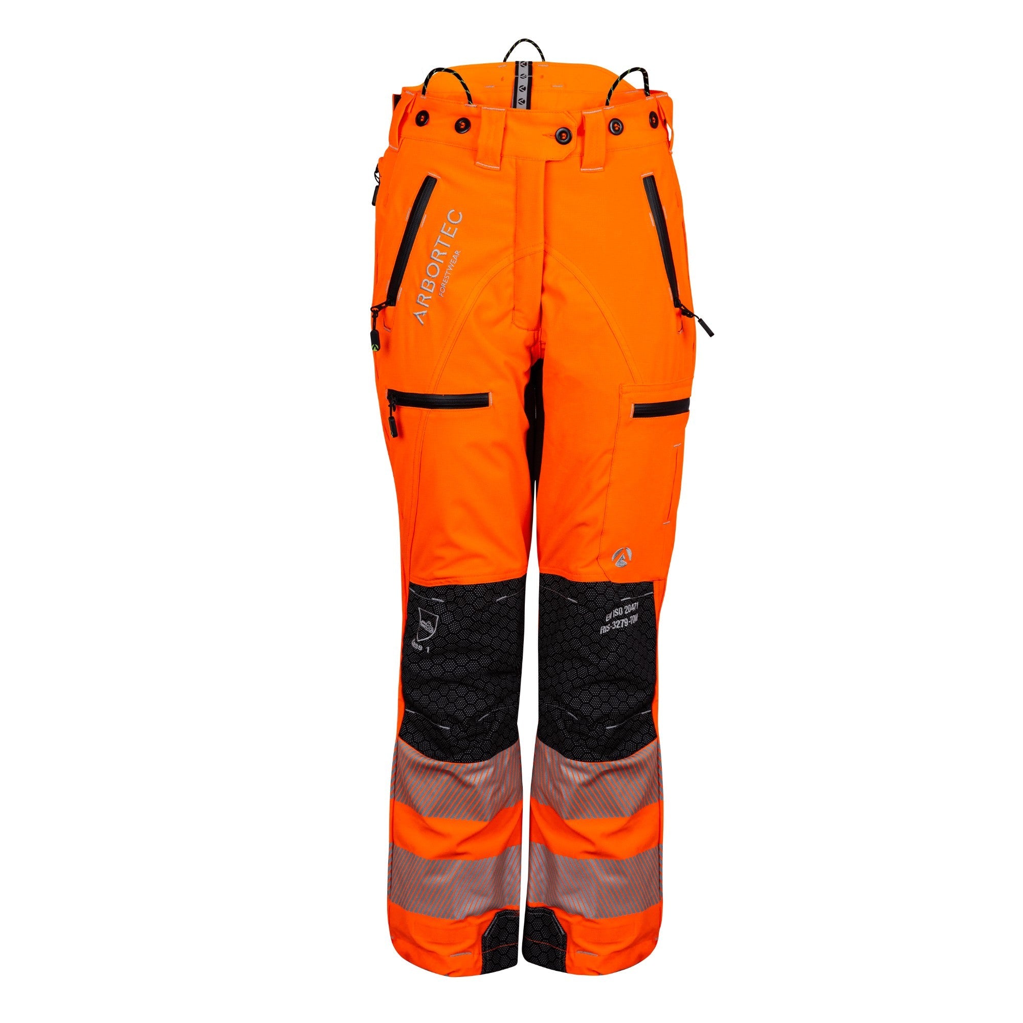 ATHV4070 Breatheflex Pro Women’s Chainsaw Trousers Class 1 - Hi-Vis Orange