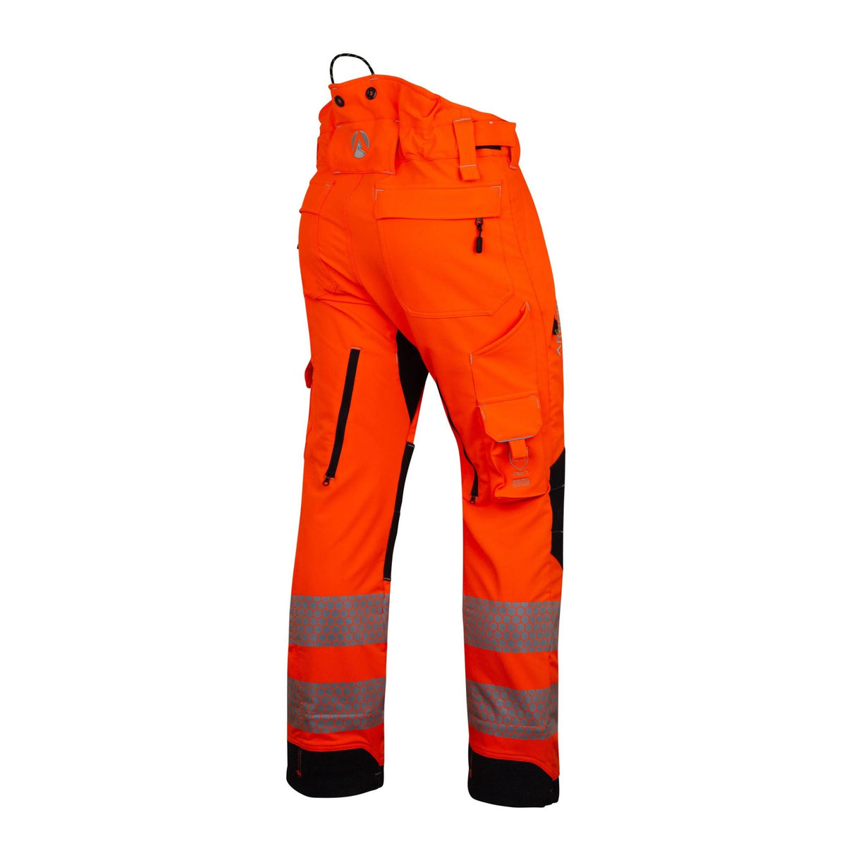 ATHV4080 Arbortec Deep Forest Hi-Vis Chainsaw Trousers Design A/Class 1 – Orange - Arbortec Forestwear