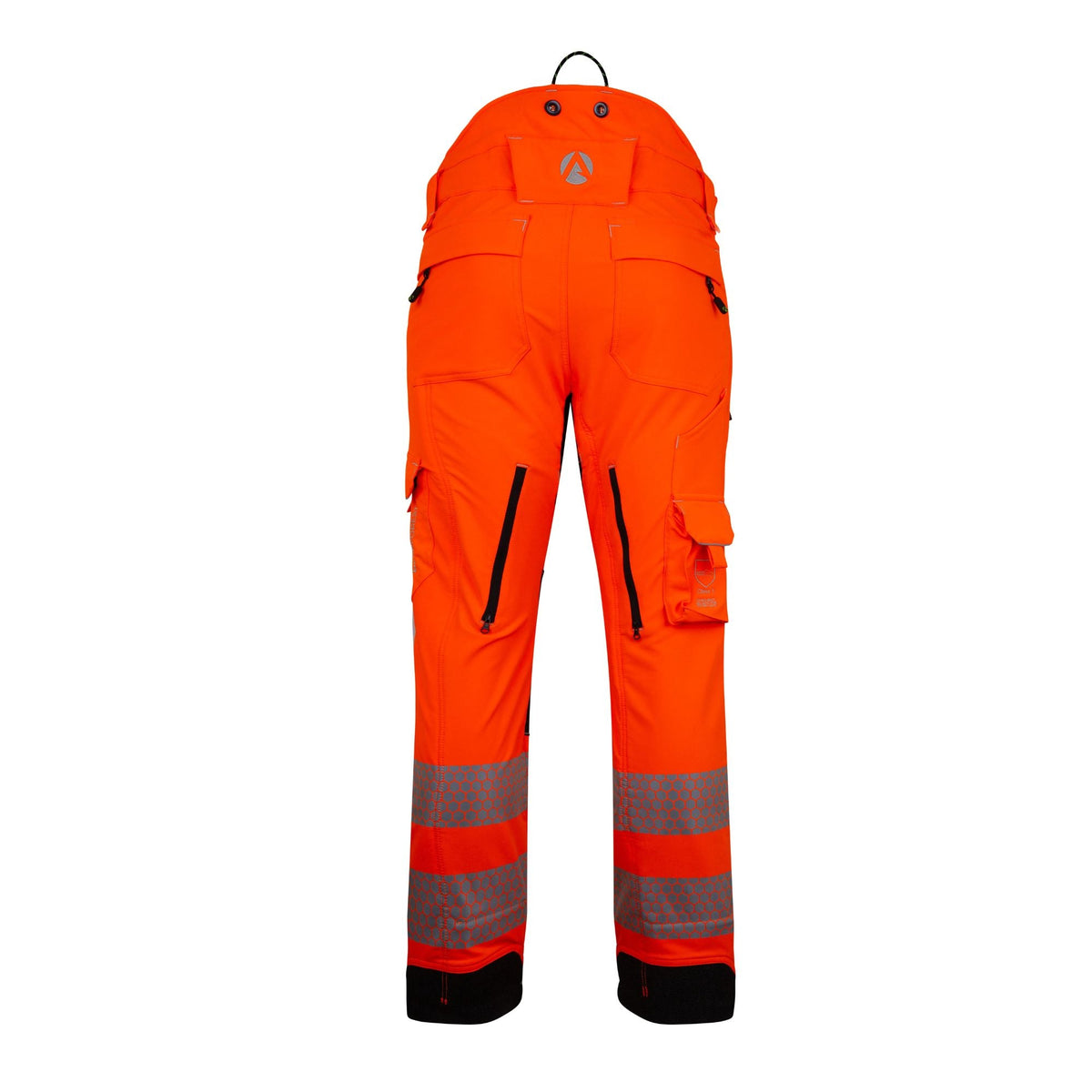 ATHV4080 Arbortec Deep Forest Hi-Vis Chainsaw Trousers Design A/Class 1 – Orange - Arbortec Forestwear