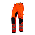 ATHV4090 Arbortec Deep Forest Hi-Vis Chainsaw Trousers Design C/Class 1 – Orange - Arbortec Forestwear