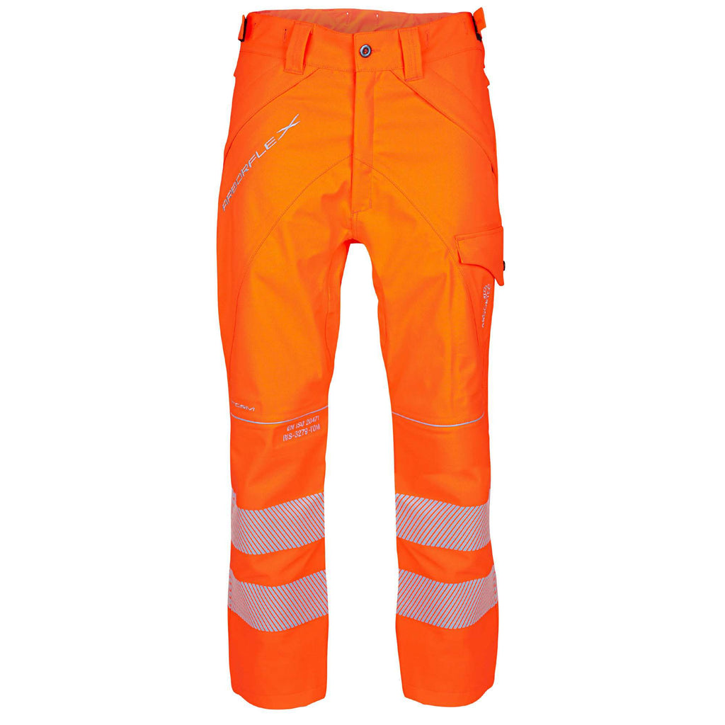 ATHV4145 Arborflex Storm Trousers - Hi-Vis Orange - Arbortec Forestwear
