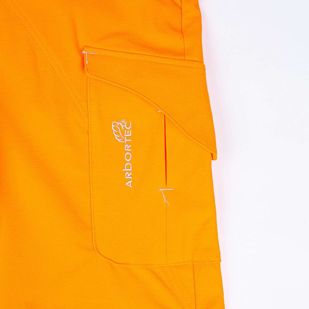 ATHV4195 Arborflex Mid Range Skins - Hi - Vis Orange - Arbortec Forestwear