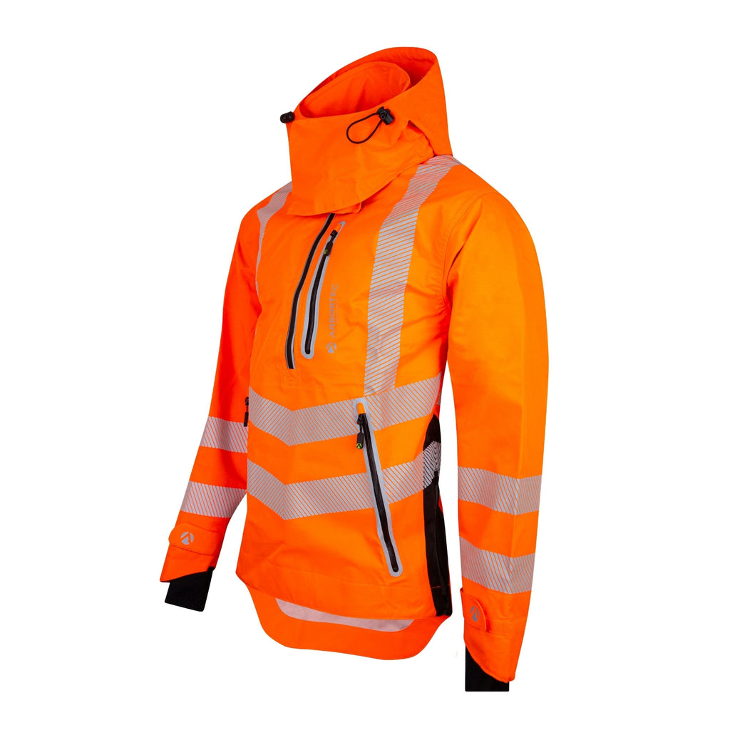 ATHV4400 Arbortec BreatheDry® Waterproof Smock - Hi - Vis Orange - Arbortec Forestwear