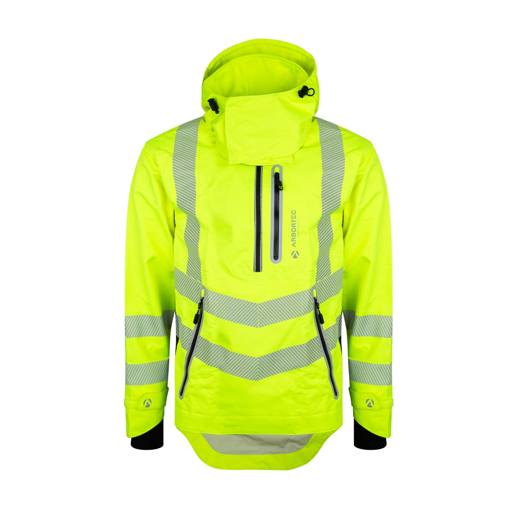 ATHV4400 Arbortec BreatheDry® Waterproof Smock - Hi - Vis Yellow - Arbortec Forestwear