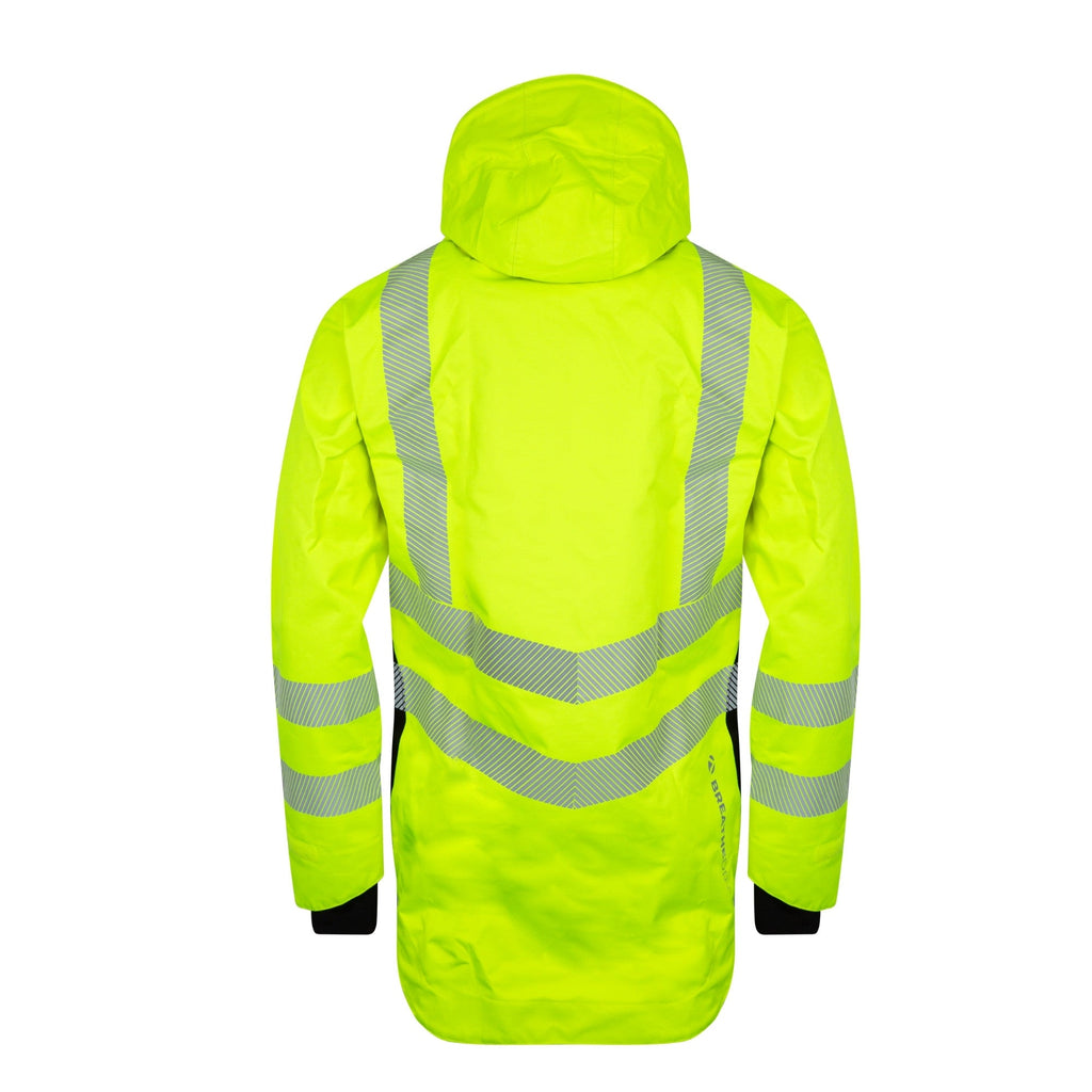 ATHV4400 Arbortec BreatheDry® Waterproof Smock - Hi - Vis Yellow - Arbortec Forestwear