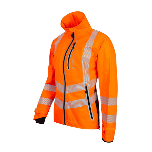 Arbortec Full Zip Waterproof Hi-Vis Work Jacket