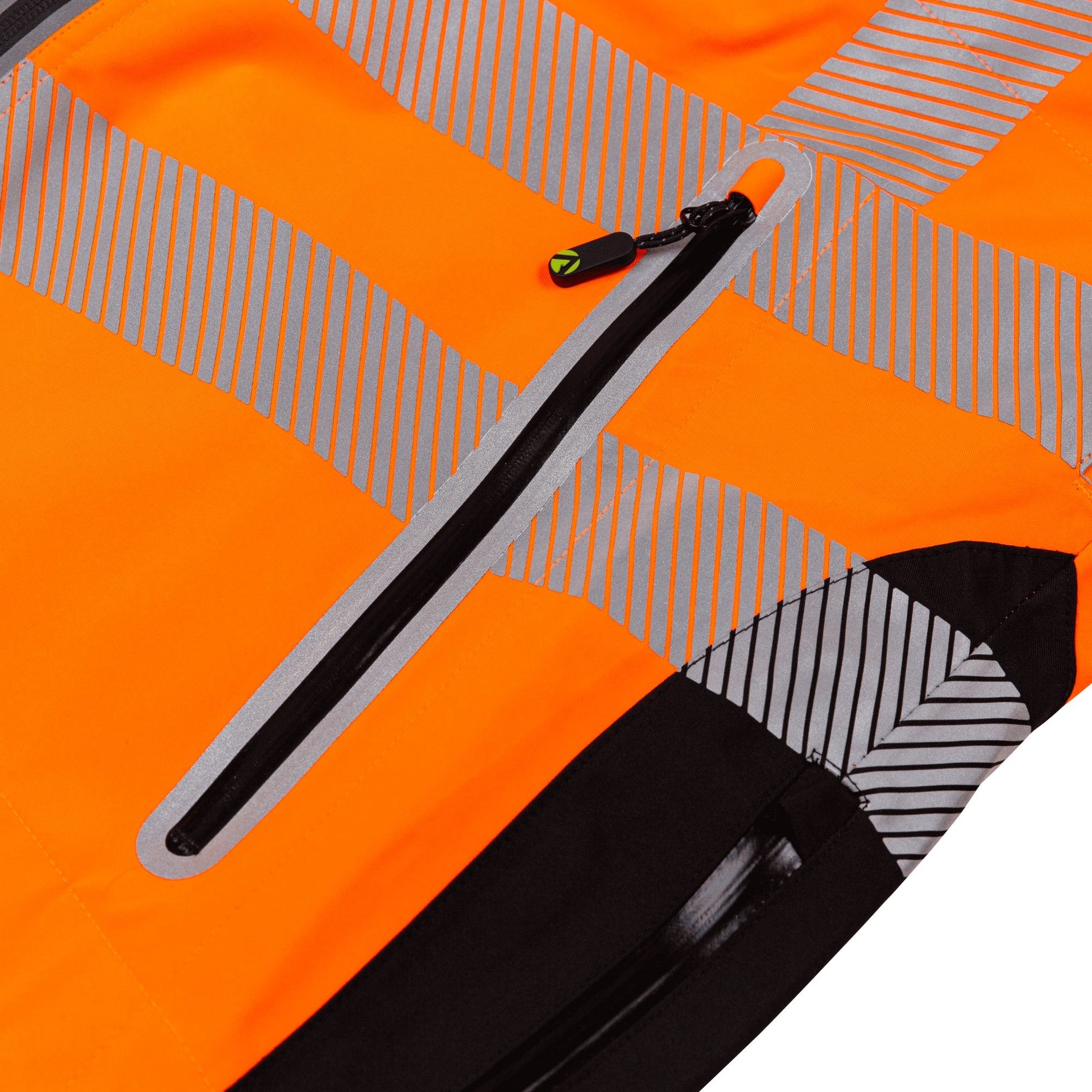 ATHV4420(F) Full Zip Waterproof Women’s Work Jacket – Hi - Vis Orange - Arbortec Forestwear