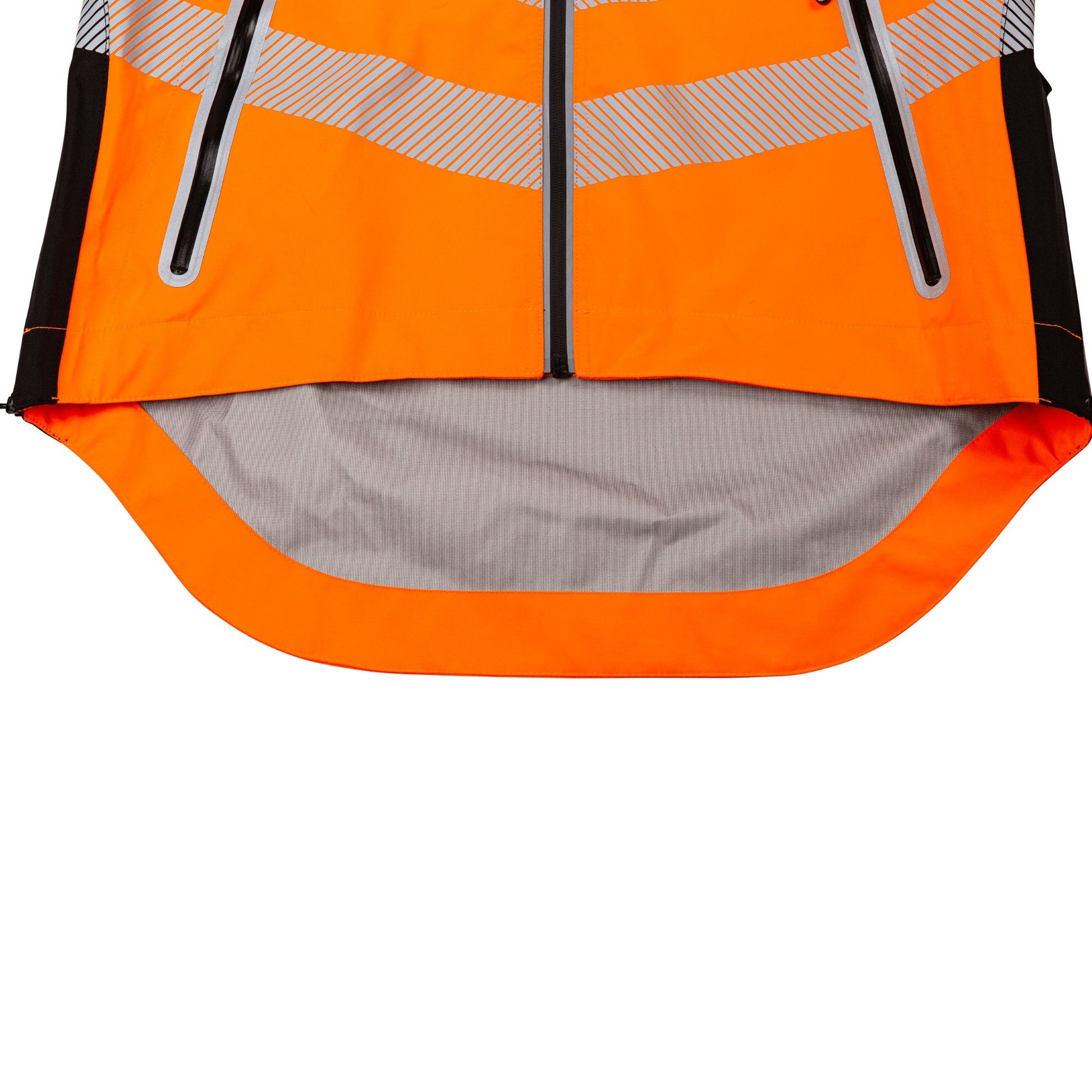 ATHV4420(F) Full Zip Waterproof Women’s Work Jacket – Hi - Vis Orange - Arbortec Forestwear