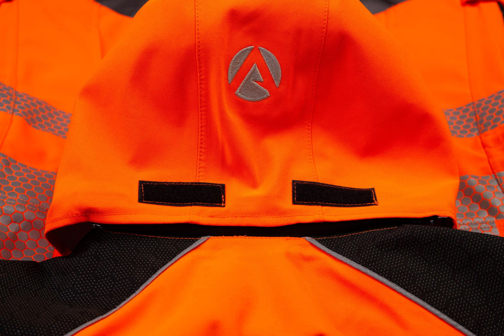 ATHV4460 - Heavy Duty Half Zip Breathedry® Smock - Orange - Arbortec Forestwear