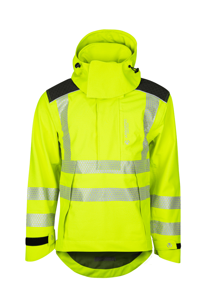 ATHV4460 - Heavy Duty Half Zip Breathedry® Smock - Yellow - Arbortec Forestwear