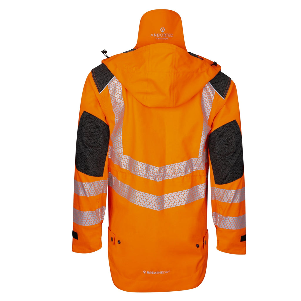 ATHV4480 - Heavy Duty Full Zip Breathedry® Jacket - Orange - Arbortec Forestwear