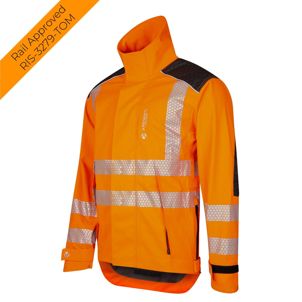 ATHV4480 - Heavy Duty Full Zip Breathedry® Jacket - Orange - Arbortec Forestwear