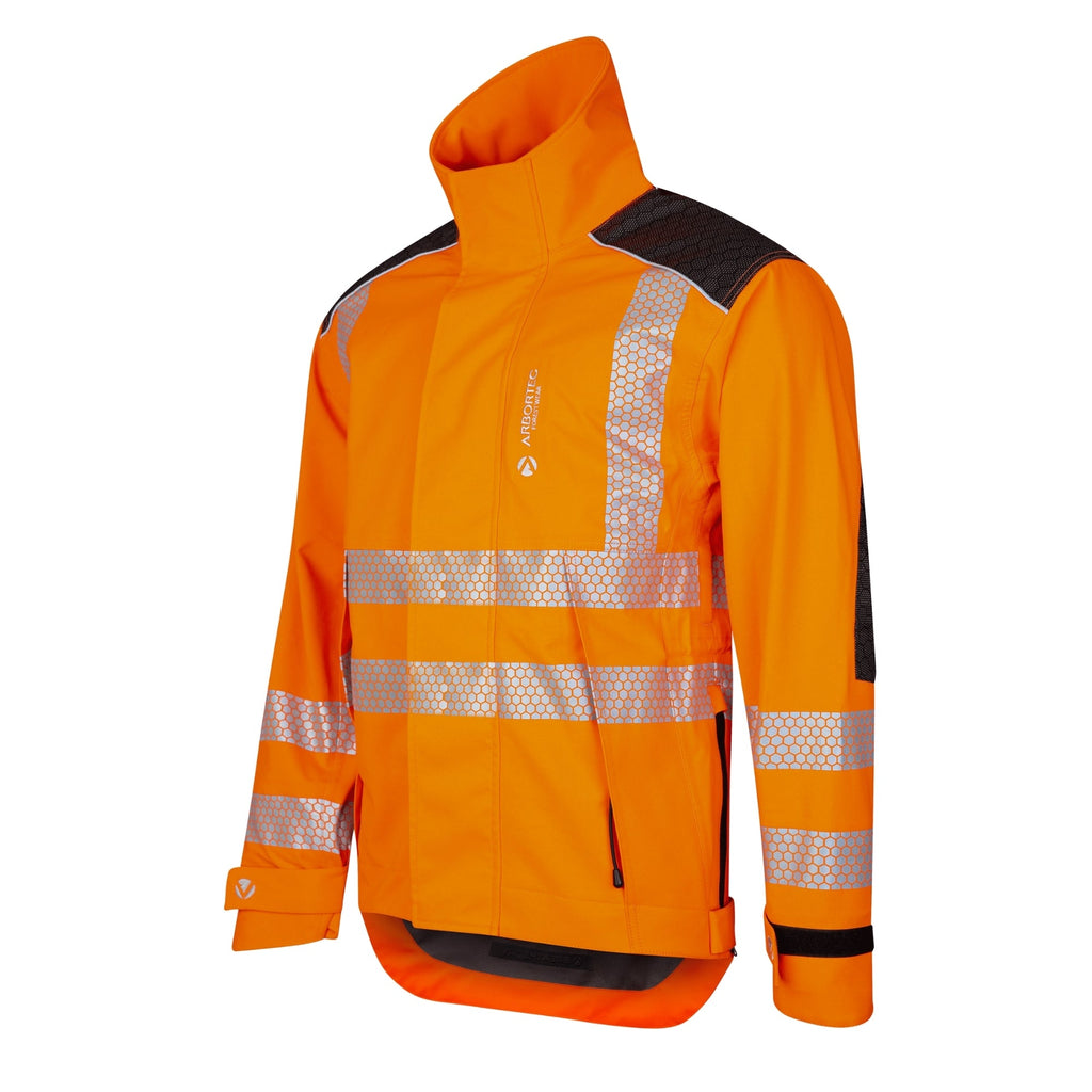 ATHV4480 - Heavy Duty Full Zip Breathedry® Jacket - Orange - Arbortec Forestwear