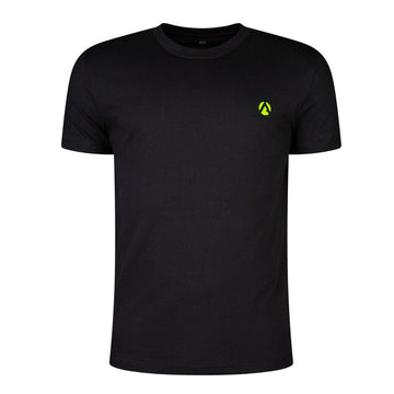 Black Short Sleeve T-Shirt Short (Lime - AIS) - Arbortec Forestwear